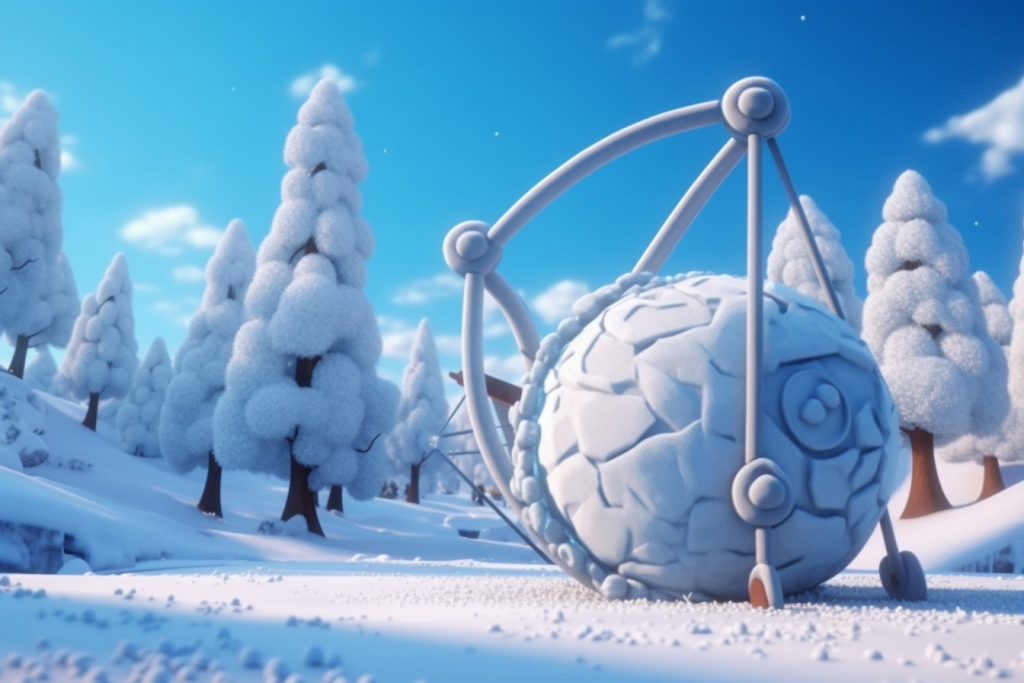 A snowball catapult.