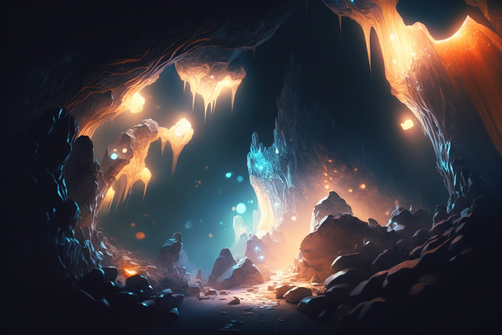 Beautiful Crystal cavern.