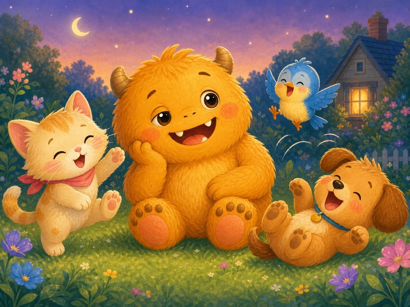 Yawnkin and the Great Big Yawn: At bedtime, the cat wiggles, the dog giggles, and the bird hops while Yawnkin watches.