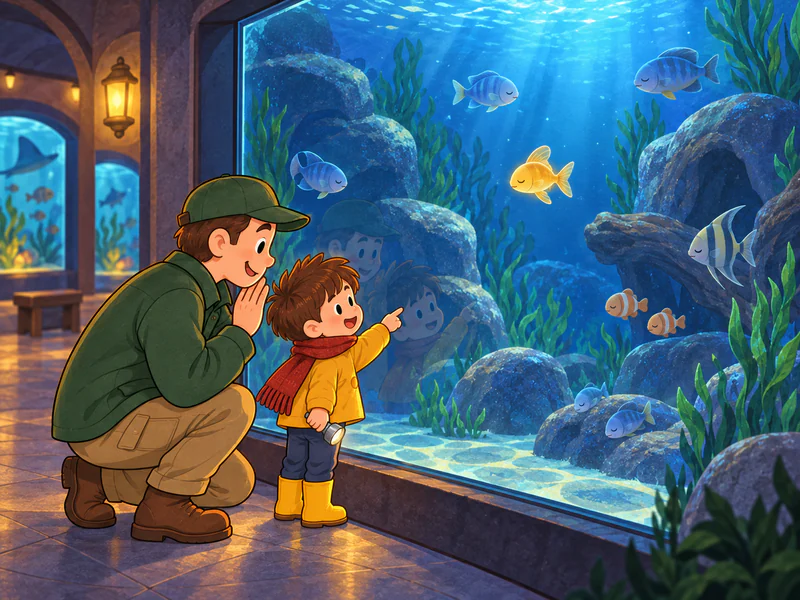 Steve learns that fish rest peacefully with their eyes open.