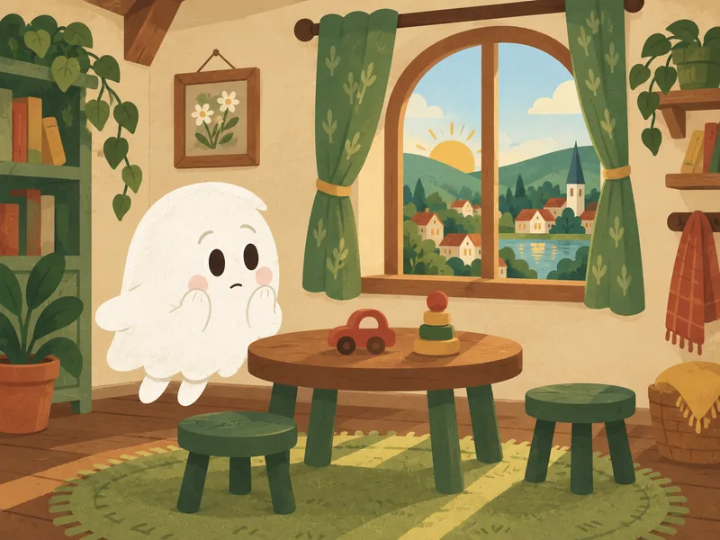 Boo está solo en su acogedora casita y desea tener un amigo